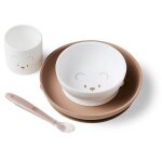 Coffret repas 4 pi�ces en silicone