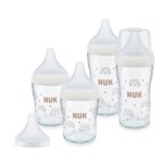 Coffret verre perfect match 2 biberons 120ml + 2 biberons 230ml