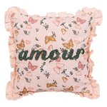 Coussin brod� alina