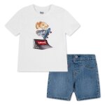 Ensemble b�b� t - shirt + short jean