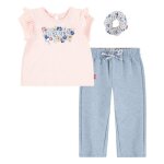 Ensemble t - shirt + pantalon + chouchou