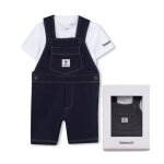 Ensemble t - shirt + salopette b�b�