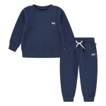 Ensemble sweat + jogging logo crew