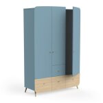 Firmiana armoire 3 portes + 4 tiroirs
