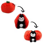 Flipetz peluche 2 en 1 - coccinelle & tomate