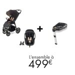 Offre formula baby : pack travel lounge poussette coque et adaptateurs + base lounge = 499?