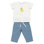 Hello yellow ensemble pantalon b�b� et t - shirt b�b�