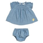 Hello yellow ensemble tunique b�b� et bloomer