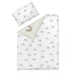 Housse de couette + taie d'oreiller en coton bio