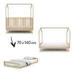 Kasa lit b�b� cabane �volutif