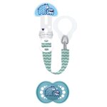 Kit sucette & attache silicone alatoire