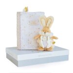 Lapin de sucre carnet de sant + doudou