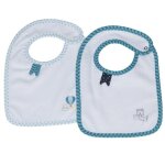 Lazare lot de 2 bavoirs