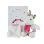 Licorne hochet avec doudou