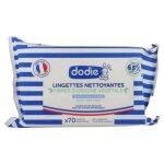 Lingettes nettoyantes dermo - apaisantes 3 en 1