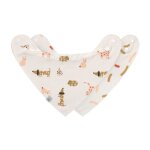 Little mateys lot de 2 bavoirs bandanas