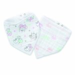 Lot de 2 bavoirs bandana