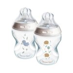 Lot de 2 biberons anti - coliques natural start