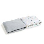Lot de 2 draps housses cododo