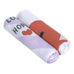 Lot de 2 langes d'emmaillotage xl