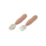 Lot de 2 pr� - couverts inox
