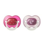 Lot de 2 sucettes nuit