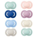 Lot de 2 sucettes original  couleurs de la nature  + bote strilisation