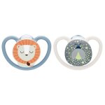 Lot 2 sucettes perfect match air nuit