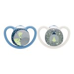 Lot 2 sucettes space night