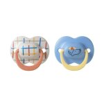 Lot de 2 sucettes ultimate fit deco t�tine silicone