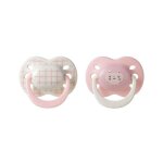 Lot de 2 sucettes ultimate fit deco t�tine silicone