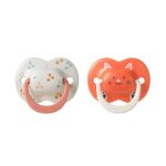 Lot de 2 sucettes ultimate fit deco t�tine silicone