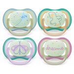 Lot de 2 sucettes ultra air nuit al�atoire