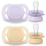 Lot de 2 sucettes ultra start couleurs