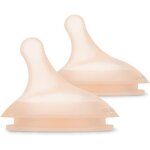 Lot de 2 t�tines anti - colique zer�. zer�