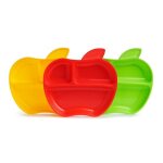 Lot 3 assiettes petite pomme