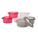 Lot de 3 b - bols de conservation