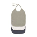 Lot de 3 bavoirs medium en mousseline