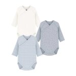 Lot 3 bodies croiss manches longues