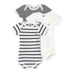 Lot 3 bodies manches courtes