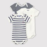 Lot 3 bodies manches courtes