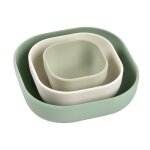 Lot de 3 bols silicone gigogne