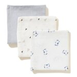 Lot 3 langes coton bio
