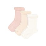 Lot de 3 paires de chaussettes b�b� en tricot