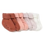 Lot de 4 chaussettes b�b� anti - d�rapantes