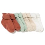Lot de 4 chaussettes b�b� anti - d�rapantes