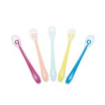 Lot de 5 cuill�res silicone 1er �ge