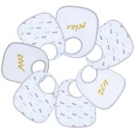 Lot de 7 bavoirs naissance