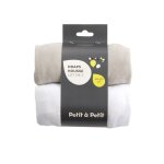 Lot de deux draps housses