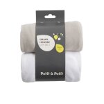 Lot de deux draps housses